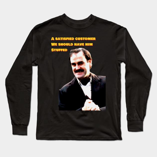 Comedy legends UK Basil Fawlty Long Sleeve T-Shirt by shortwelshlegs